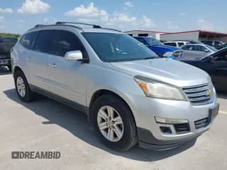 2013 Chevrolet Traverse LT with VIN 1GNKRJKD4DJ234377, listed as a IAAI auction lot 42977450 with 116,932 mi miles and . Bid and sale history available at DreamBid. Image 1.