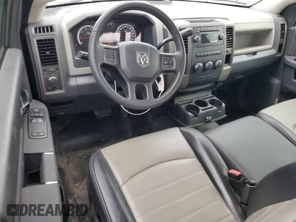 2012 Dodge RAM with VIN 3C6LD5AT6CG334502, listed as a Copart auction lot 50702555 with 54,695 mi miles and Salvage title. Bid and sale history available at DreamBid. Image 8.