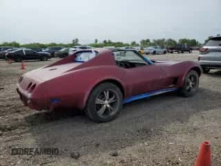 1977 Chevrolet Corvette с VIN 1Z37L7S416041, выставлен на аукционе Copart как лот 55272975 с пробегом 61 696 миль миль и Списание • Salvage title. История ставок и продаж доступна на DreamBid. Изображение 3.