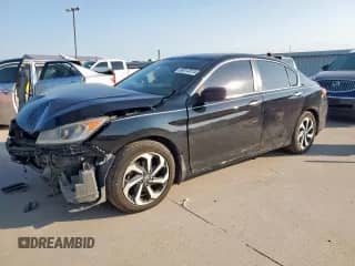 2016 Honda Accord EX-L with VIN 1HGCR2F96GA239515, listed as a Copart auction lot 80013815 with 128,034 mi miles and Salvage title. Bid and sale history available at DreamBid. Image 1.