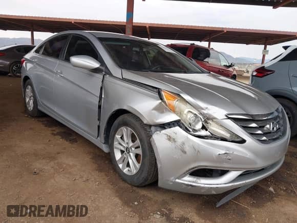 2013 Hyundai Sonata GLS with VIN 5NPEB4AC9DH731647, listed as a IAAI auction lot 43401285 with 119,476 mi miles and . Bid and sale history available at DreamBid. Image 1.
