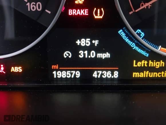 2016 BMW 3 Series 320i with VIN WBA8A9C50GK616434, listed as a IAAI auction lot 42342037 with 198,579 mi miles and . Bid and sale history available at DreamBid. Image 15.