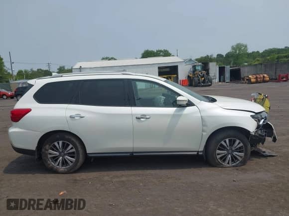 2019 Nissan Pathfinder SV with VIN 5N1DR2MM5KC615110, listed as a IAAI auction lot 42399030 with 129,844 mi miles and . Bid and sale history available at DreamBid. Image 13.