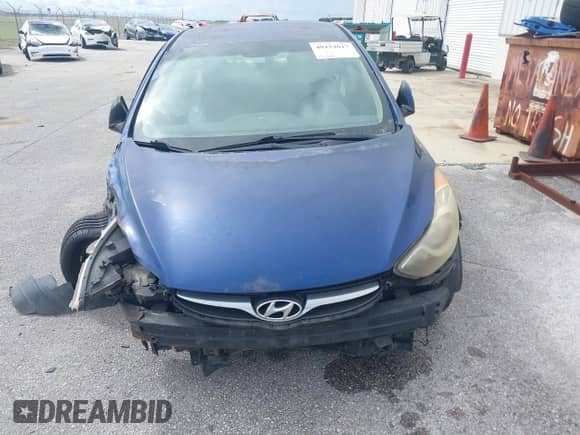 2013 Hyundai Elantra GLS with VIN KMHDH4AE4DU495986, listed as a IAAI auction lot 40154017 with 173,883 mi miles and . Bid and sale history available at DreamBid. Image 11.
