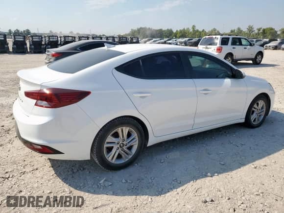 2020 Hyundai Elantra SEL with VIN 5NPD84LF0LH541297, listed as a Copart auction lot 85184375 with 114,945 mi miles and Clean title. Bid and sale history available at DreamBid. Image 3.