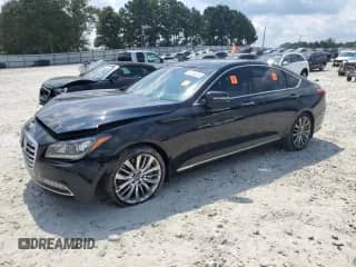 2015 Hyundai Genesis 5.0L с VIN KMHGN4JF3FU069594, выставлен на аукционе Copart как лот 71713215 с пробегом 110 459 миль миль и Списание • Salvage title. История ставок и продаж доступна на DreamBid. Изображение 1.