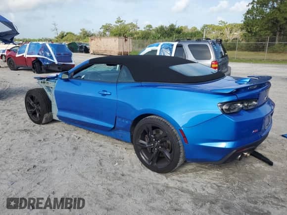 2024 Chevrolet Camaro 2SS с VIN 1G1FH3D76R0115011, выставлен на аукционе Copart как лот 62269385 с пробегом 39 997 миль миль и Списание • Salvage title. История ставок и продаж доступна на DreamBid. Изображение 2.