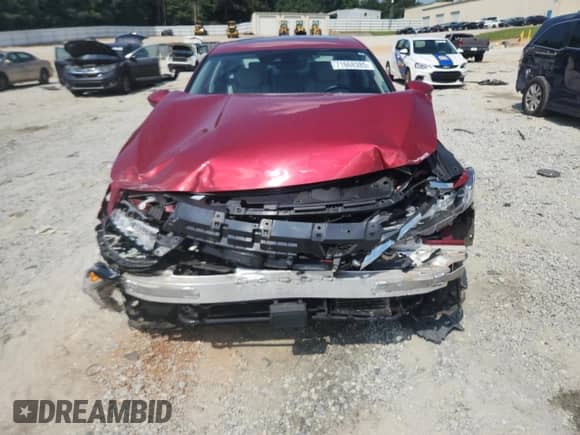 2022 Honda Accord EX-L with VIN 1HGCV3F56NA021845, listed as a Copart auction lot 71668385 with 39,703 mi miles and Salvage title. Bid and sale history available at DreamBid. Image 5.