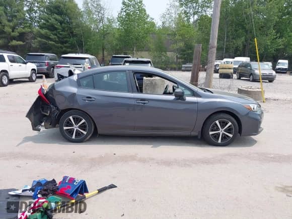 2019 Subaru Impreza Premium с VIN 4S3GKAD66K3609687, выставлен на аукционе IAAI как лот 42413902 с пробегом 56 558 миль миль и . История ставок и продаж доступна на DreamBid. Изображение 13.