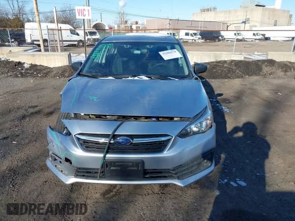 2022 Subaru Impreza with VIN 4S3GKAB67N3602951, listed as a IAAI auction lot 41404578 with 44,185 mi miles and . Bid and sale history available at DreamBid. Image 12.