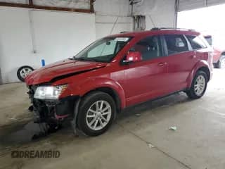 2017 Dodge Journey SXT with VIN 3C4PDCBG5HT697095, listed as a Copart auction lot 65241905 with 73,550 mi miles and Salvage title. Bid and sale history available at DreamBid. Image 1.