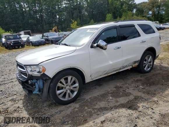 2011 Dodge Durango Crew with VIN 1D4RE4GG1BC667716, listed as a Copart auction lot 70896455 with 144,196 mi miles and Clean title. Bid and sale history available at DreamBid. Image 1.