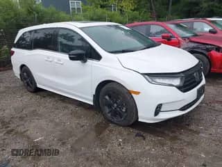 2023 Honda Odyssey Sport z VIN 5FNRL6H76PB022180, wystawiony jako IAAI lot #43142713 z przebiegiem 2 775 mil mil oraz . Historia ofert i sprzedaży dostępna na DreamBid. Obrazek 1.