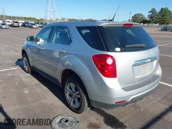 2011 Chevrolet Equinox LS with VIN 2GNALBEC6B1165432, listed as a IAAI auction lot 43498991 with 149,628 mi miles and . Bid and sale history available at DreamBid. Image 3.