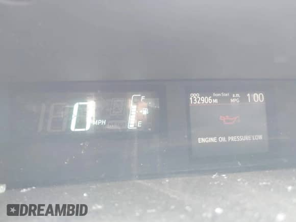 2012 Toyota Prius One z VIN JTDKDTB37C1502198, wystawiony jako IAAI lot #43184125 z przebiegiem 132 906 mil mil oraz . Historia ofert i sprzedaży dostępna na DreamBid. Obrazek 7.