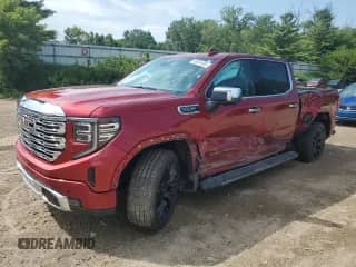2023 GMC Sierra 1500 Denali with VIN 1GTUUGED8PZ178030, listed as a Copart auction lot 68644805 with 24,196 mi miles and Non repairable. Bid and sale history available at DreamBid. Image 1.