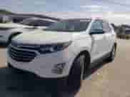 2021 Chevrolet Equinox Premier with VIN 3GNAXNEV2MS140879, listed as a Copart auction lot 85276505 with 44,034 mi miles and Salvage title. Bid and sale history available at DreamBid. Image 1.