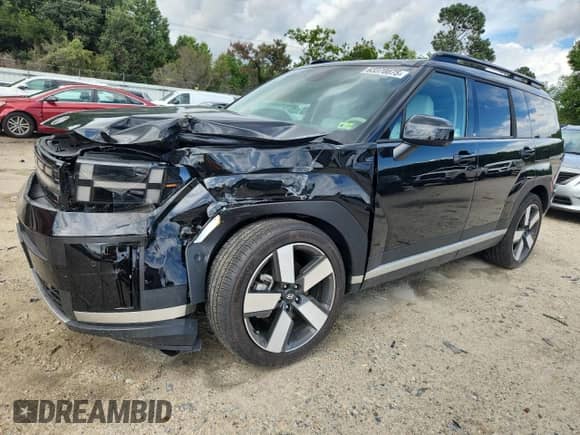 2024 Hyundai Santa Fe Limited with VIN 5NMP34G10RH004882, listed as a Copart auction lot 63370875 with 6,887 mi miles and Salvage title. Bid and sale history available at DreamBid. Image 1.