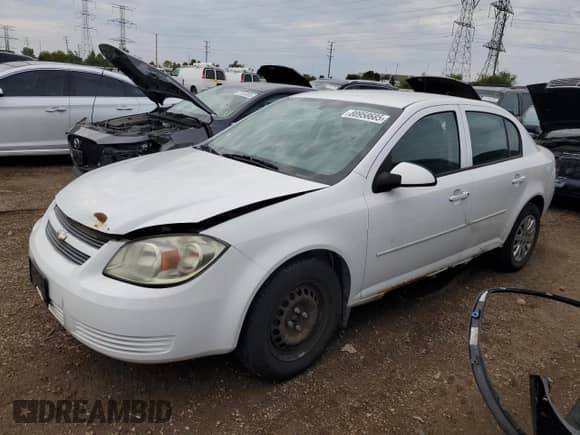 2010 Chevrolet Cobalt 1LT с VIN 1G1AD5F5XA7199990, выставлен на аукционе Copart как лот 80958685 с пробегом 146 494 миль миль и Чистый • Clean title. История ставок и продаж доступна на DreamBid. Изображение 1.