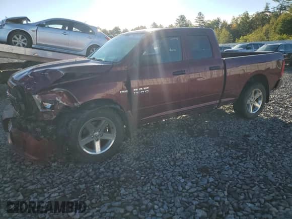 2016 Ram 1500 Tradesman with VIN 1C6RR7FT6GS373086, listed as a Copart auction lot 74826094 with 141,421 mi miles and Salvage title. Bid and sale history available at DreamBid. Image 1.