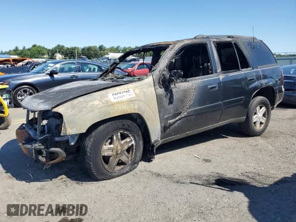 2003 Chevrolet TrailBlazer LT with VIN 1GNDT13SX32287343, listed as a Copart auction lot 69604705 with Not provided miles and Salvage title. Bid and sale history available at DreamBid. Image 1.