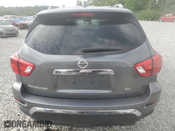 2019 Nissan Pathfinder SL with VIN 5N1DR2MN9KC604488, listed as a Copart auction lot 57983825 with 108,646 mi miles and Salvage title. Bid and sale history available at DreamBid. Image 6.
