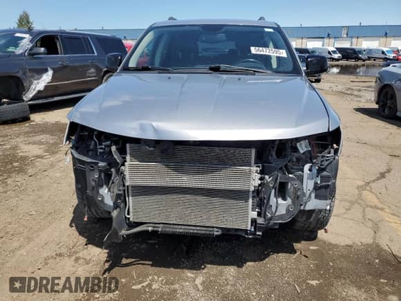 2017 Dodge Journey GT with VIN 3C4PDCEGXHT581161, listed as a Copart auction lot 56472595 with 114,542 mi miles and Salvage title. Bid and sale history available at DreamBid. Image 5.