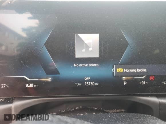 2024 BMW i4 eDrive40 with VIN WBY73AW05RFT21513, listed as a Copart auction lot 66119785 with 15,130 mi miles and Salvage title. Bid and sale history available at DreamBid. Image 9.