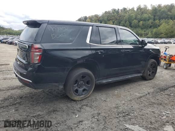 2023 Chevrolet Tahoe Commercial с VIN 1GNSKLED3PR432336, выставлен на аукционе Copart как лот 81117905 с пробегом Не указан миль и Списание • Salvage title. История ставок и продаж доступна на DreamBid. Изображение 3.
