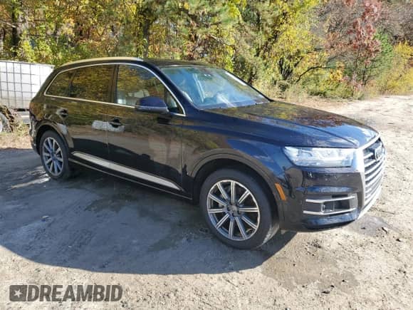 2017 Audi Q7 Premium Plus with VIN WA1LAAF71HD026707, listed as a Copart auction lot 87023605 with 165,045 mi miles and Clean title. Bid and sale history available at DreamBid. Image 4.