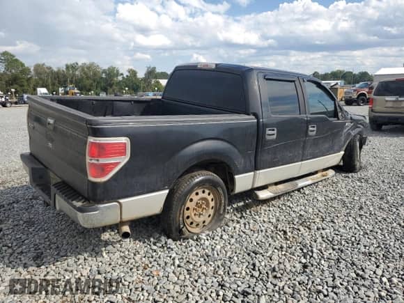 2010 Ford F-150 XL with VIN 1FTEW1C88AFB18291, listed as a Copart auction lot 84047165 with 286,210 mi miles and Salvage title. Bid and sale history available at DreamBid. Image 3.