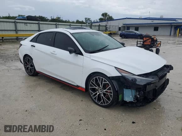 2023 Hyundai Elantra с VIN KMHLW4AK7PU010719, выставлен на аукционе Copart как лот 80445485 с пробегом 30 154 миль миль и На запчасти • Non repairable. История ставок и продаж доступна на DreamBid. Изображение 4.