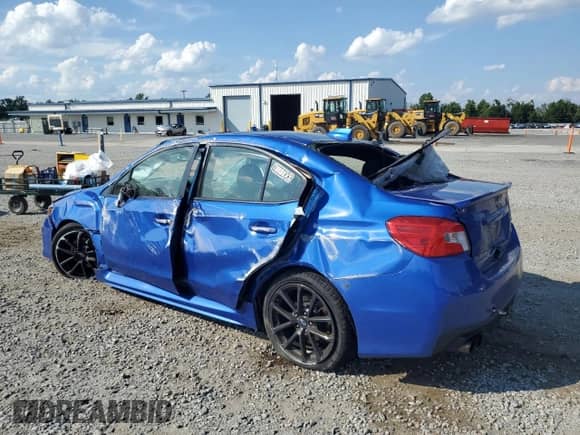 2018 Subaru WRX Limited with VIN JF1VA1F61J8825364, listed as a Copart auction lot 70265185 with Not provided miles and Salvage title. Bid and sale history available at DreamBid. Image 2.