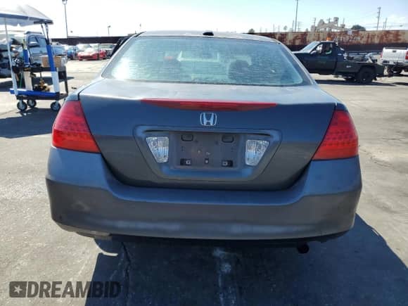 2007 Honda Accord EX-L with VIN 1HGCM56877A115065, listed as a Copart auction lot 81812025 with 148,215 mi miles and Salvage title. Bid and sale history available at DreamBid. Image 6.