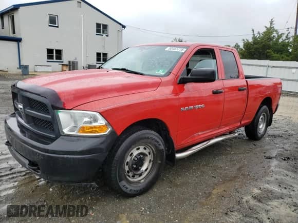 2012 Ram 1500 ST z VIN 1C6RD7FP8CS296264, wystawiony jako Copart lot #80455255 z przebiegiem 193 840 mil mil oraz Szkoda całkowita • Salvage title. Historia ofert i sprzedaży dostępna na DreamBid. Obrazek 1.