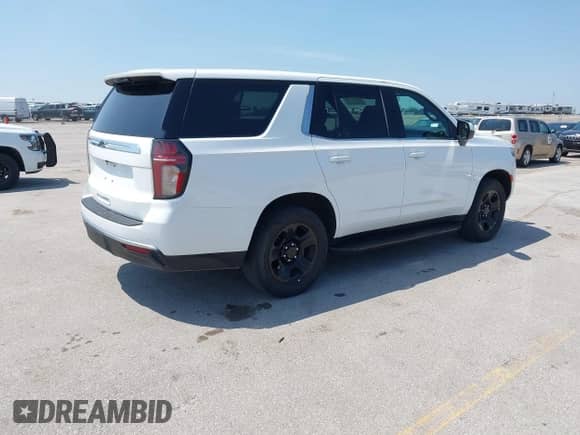 2021 Chevrolet Tahoe Commercial with VIN 1GNSKLED8MR258369, listed as a IAAI auction lot 42734418 with 131,086 mi miles and . Bid and sale history available at DreamBid. Image 4.
