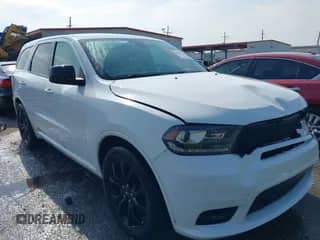 2019 Dodge Durango GT Plus with VIN 1C4RDHDG1KC824561, listed as a IAAI auction lot 42291337 with 124,894 mi miles and . Bid and sale history available at DreamBid. Image 1.