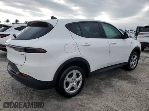 2024 Dodge Hornet GT z VIN ZACNDFAN0R3A42416, wystawiony jako Copart lot #75139734 z przebiegiem Nie podano mil oraz Nie do naprawy • Non repairable. Historia ofert i sprzedaży dostępna na DreamBid. Obrazek 2.