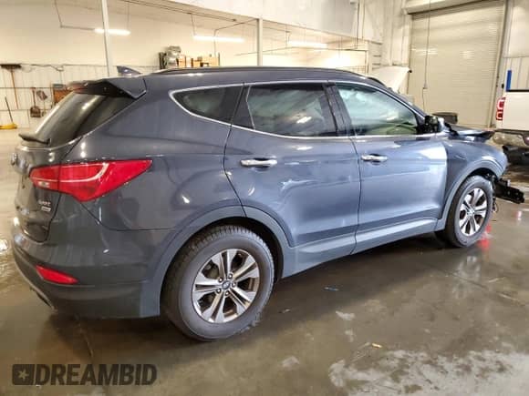 2016 Hyundai Santa Fe with VIN 5XYZUDLB4GG314125, listed as a Copart auction lot 68286895 with 130,077 mi miles and Salvage title. Bid and sale history available at DreamBid. Image 3.