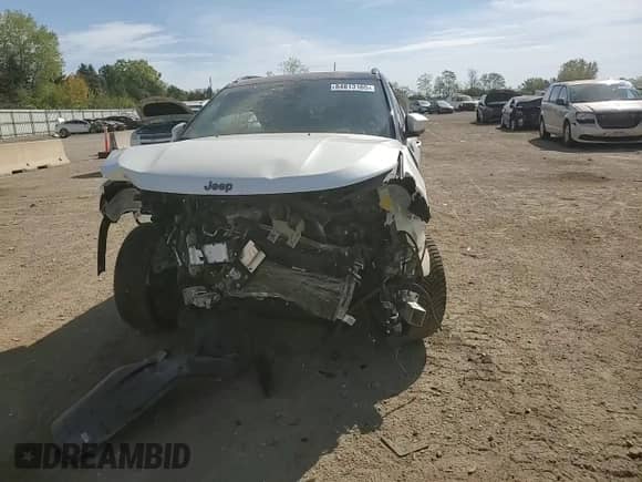 2020 Jeep Compass Limited with VIN 3C4NJDCB4LT157822, listed as a Copart auction lot 84813165 with Not provided miles and Salvage title. Bid and sale history available at DreamBid. Image 14.