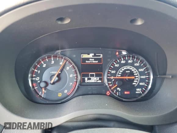 2020 Subaru WRX with VIN JF1VA1A61L9806852, listed as a Copart auction lot 66680175 with 49,864 mi miles and Salvage title. Bid and sale history available at DreamBid. Image 9.