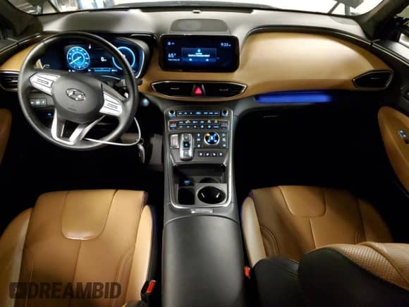 2021 Hyundai Santa Fe Calligraphy с VIN 5NMS5DAL5MH323833, выставлен на аукционе Copart как лот 41337795 с пробегом 54 484 миль миль и Списание • Salvage title. История ставок и продаж доступна на DreamBid. Изображение 8.