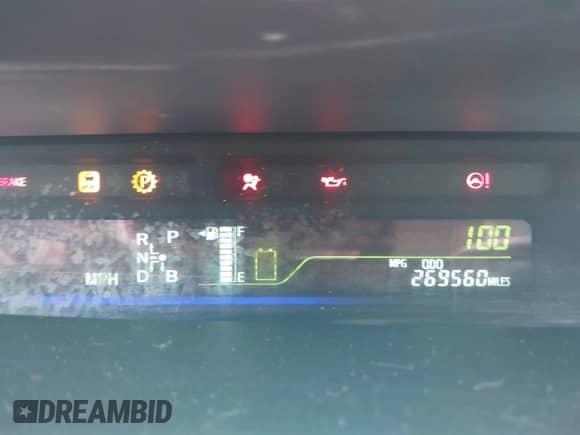 2012 Toyota Prius Two с VIN JTDZN3EU1C3169971, выставлен на аукционе IAAI как лот 41544266 с пробегом 269 560 миль миль и . История ставок и продаж доступна на DreamBid. Изображение 7.