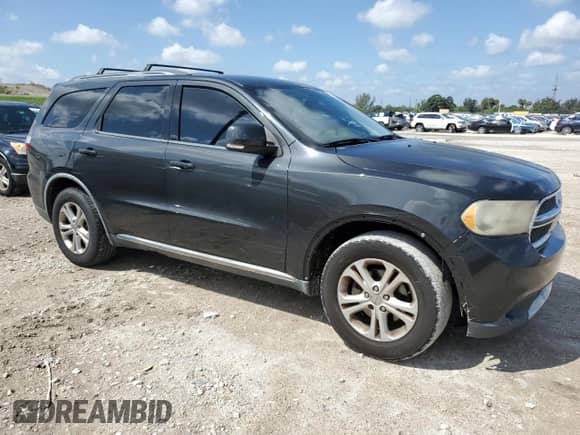 2011 Dodge Durango Crew with VIN 1D4RD4GG0BC730033, listed as a Copart auction lot 51487375 with 205,218 mi miles and Clean title. Bid and sale history available at DreamBid. Image 4.
