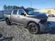 2018 Ram 1500 Express with VIN 1C6RR6KG8JS259388, listed as a Copart auction lot 85570644 with 160,997 mi miles and Salvage title. Bid and sale history available at DreamBid. Image 4.