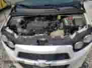 2015 Chevrolet Sonic RS with VIN 1G1JH6SB1F4154063, listed as a Copart auction lot 81189525 with 136,030 mi miles and Salvage title. Bid and sale history available at DreamBid. Image 11.