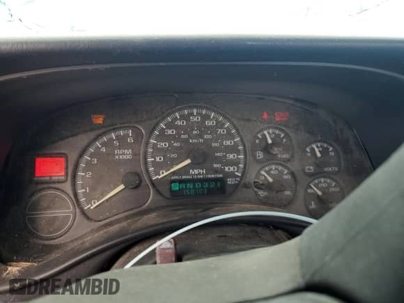 2001 Chevrolet Silverado 1500 with VIN 1GCEK14V01E166230, listed as a Copart auction lot 63446824 with 150,103 mi miles and Salvage title. Bid and sale history available at DreamBid. Image 9.