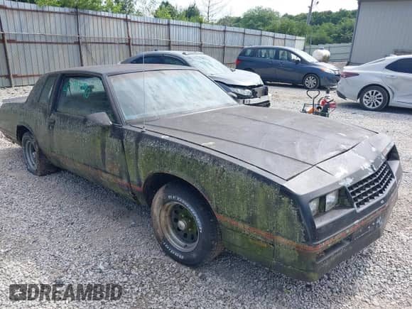 1987 Chevrolet Monte Carlo with VIN 1G1GZ11G4HP107523, listed as a IAAI auction lot 42913790 with 261,003 mi miles and . Bid and sale history available at DreamBid. Image 1.