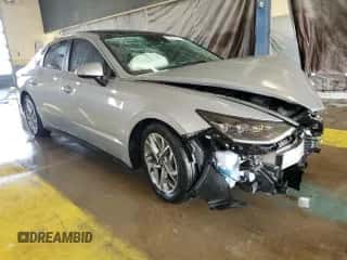 2023 Hyundai Sonata SEL с VIN KMHL14JA1PA307203, выставлен на аукционе Copart как лот 81698645 с пробегом 27 569 миль миль и Чистый • Clean title. История ставок и продаж доступна на DreamBid. Изображение 4.