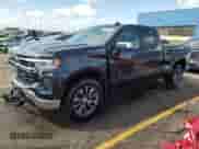 2023 Chevrolet Silverado 1500 LT with VIN 1GCRDDED8PZ307131, listed as a Copart auction lot 73734334 with 11,384 mi miles and Salvage title. Bid and sale history available at DreamBid. Image 1.